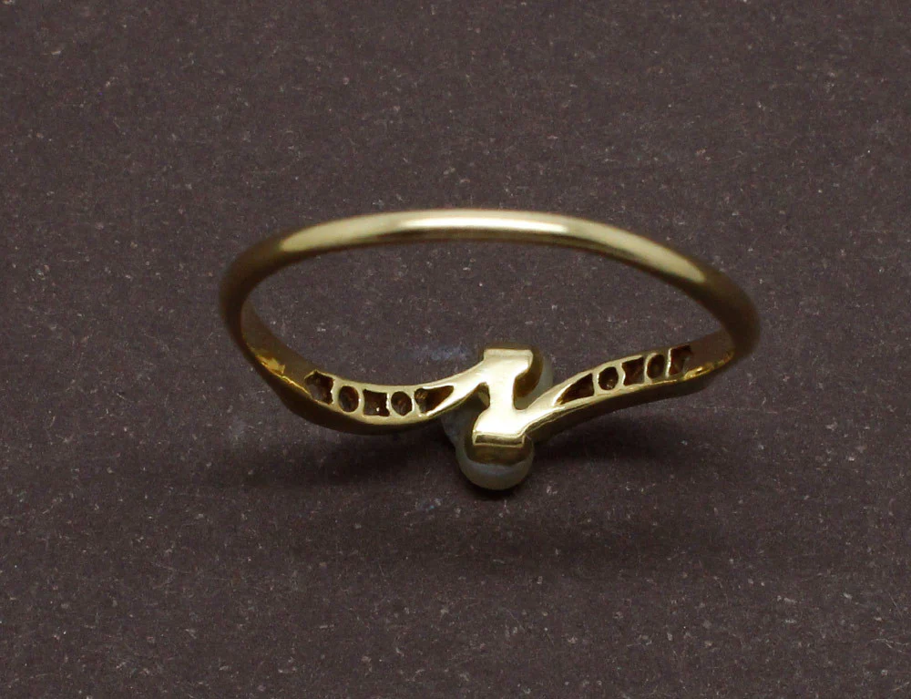 Bague Toi et Moi Perles Fines - Image 5