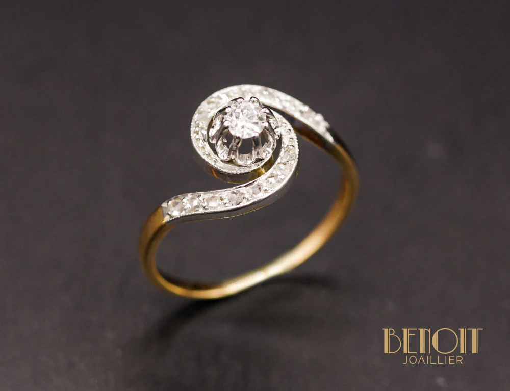 Bague Tourbillon Diamant