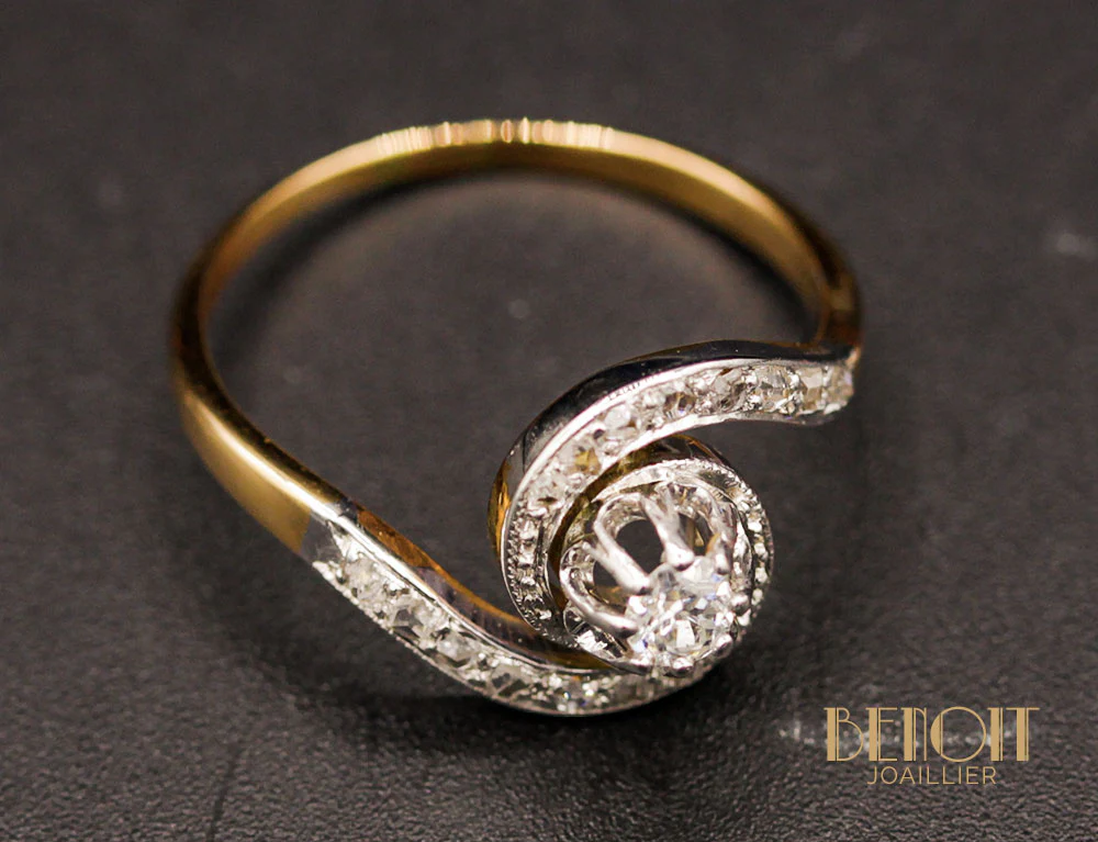 Bague Tourbillon Diamant - Image 4