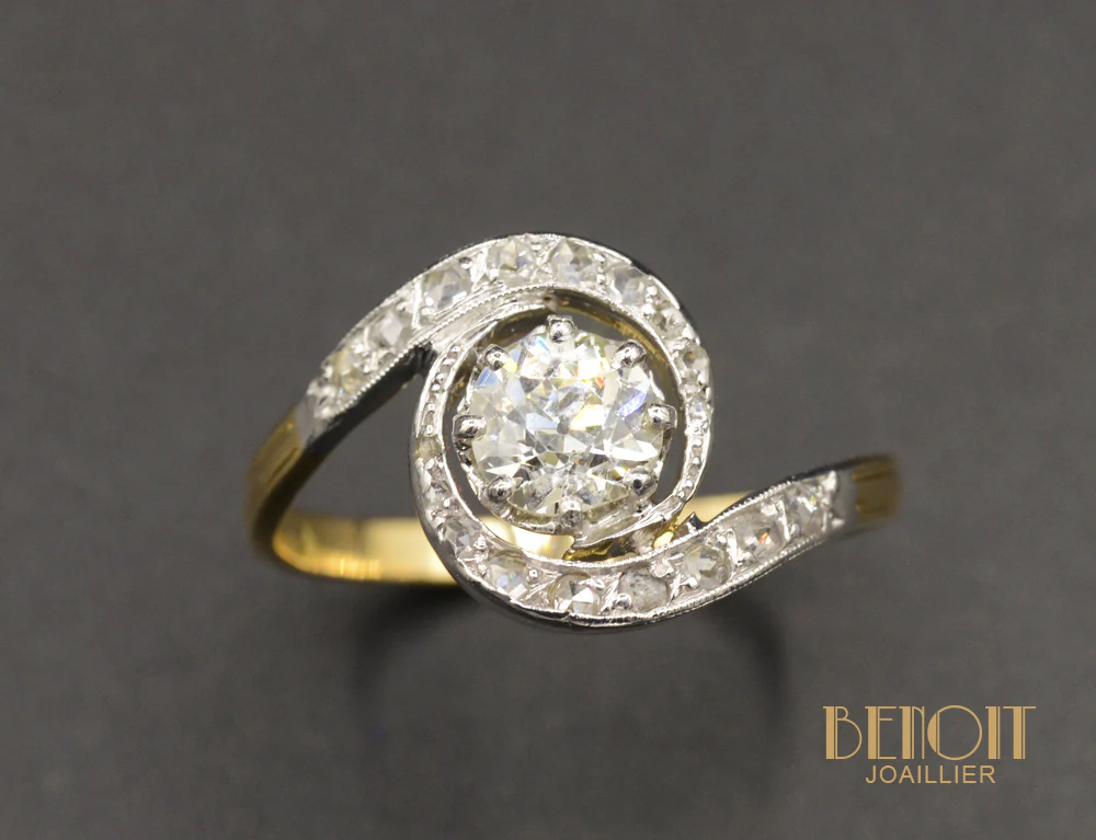 Bague Tourbillon Diamant - Image 2