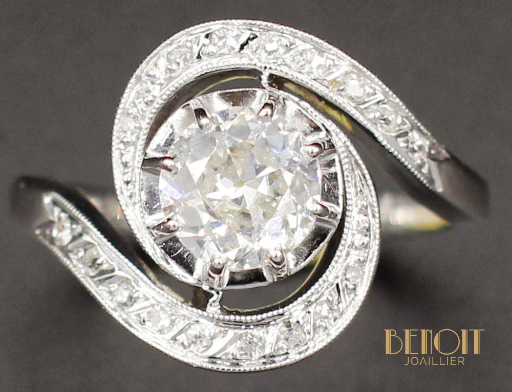 Bague Tourbillon Diamants - Image 3