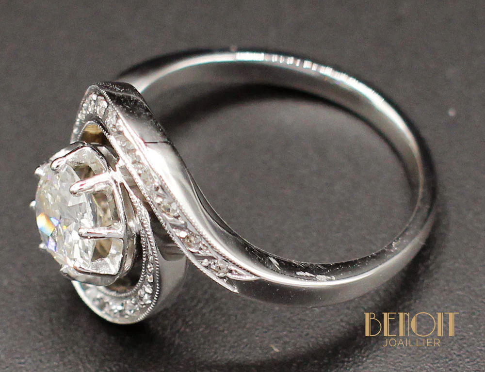 Bague Tourbillon Diamants - Image 5