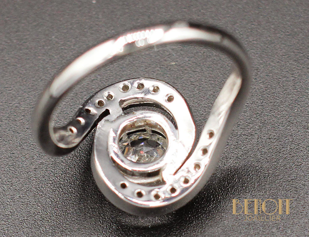 Bague Tourbillon Diamants - Image 7