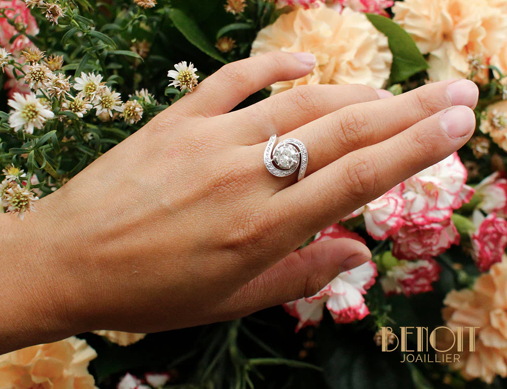 Bague Tourbillon Diamants - Image 8