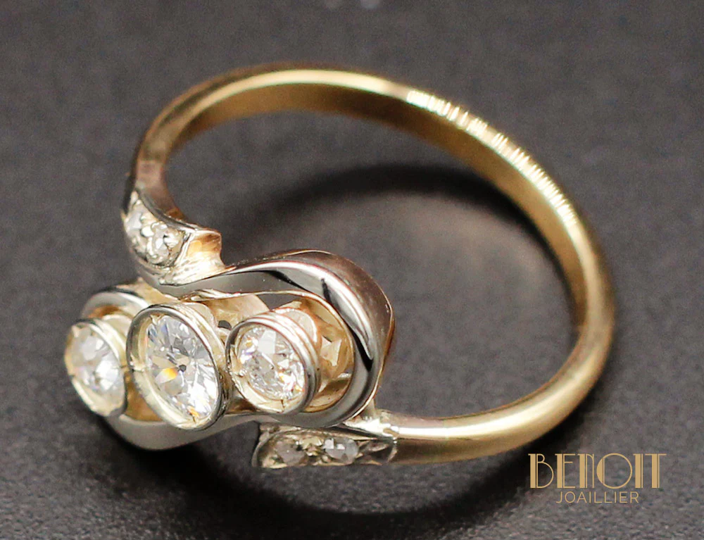 Bague Trilogie Diamants - Image 3