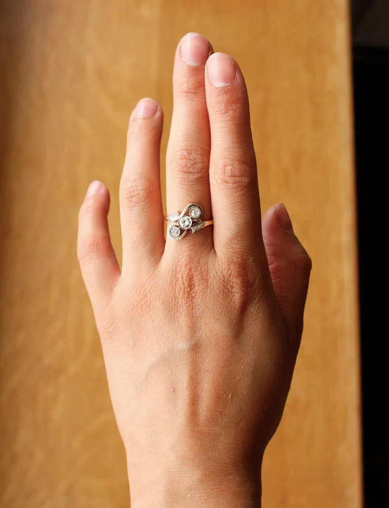 Bague Trilogie Diamants - Image 6