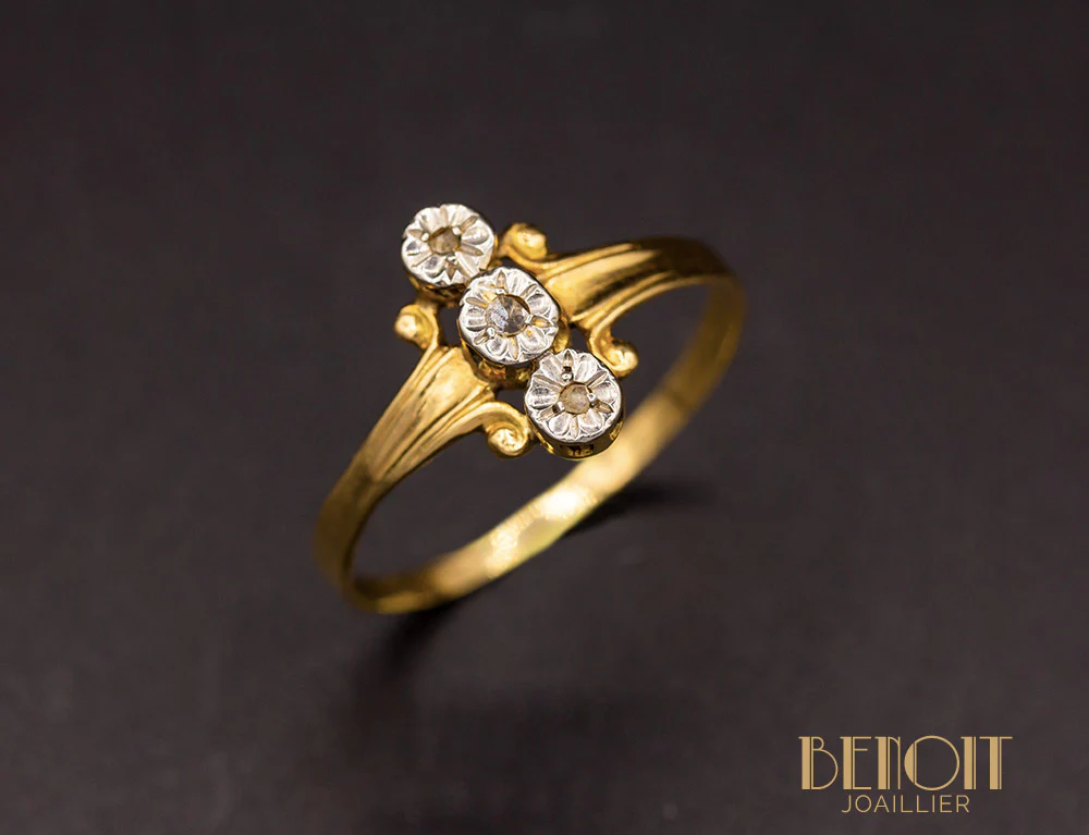 Bague Trilogie XIXe