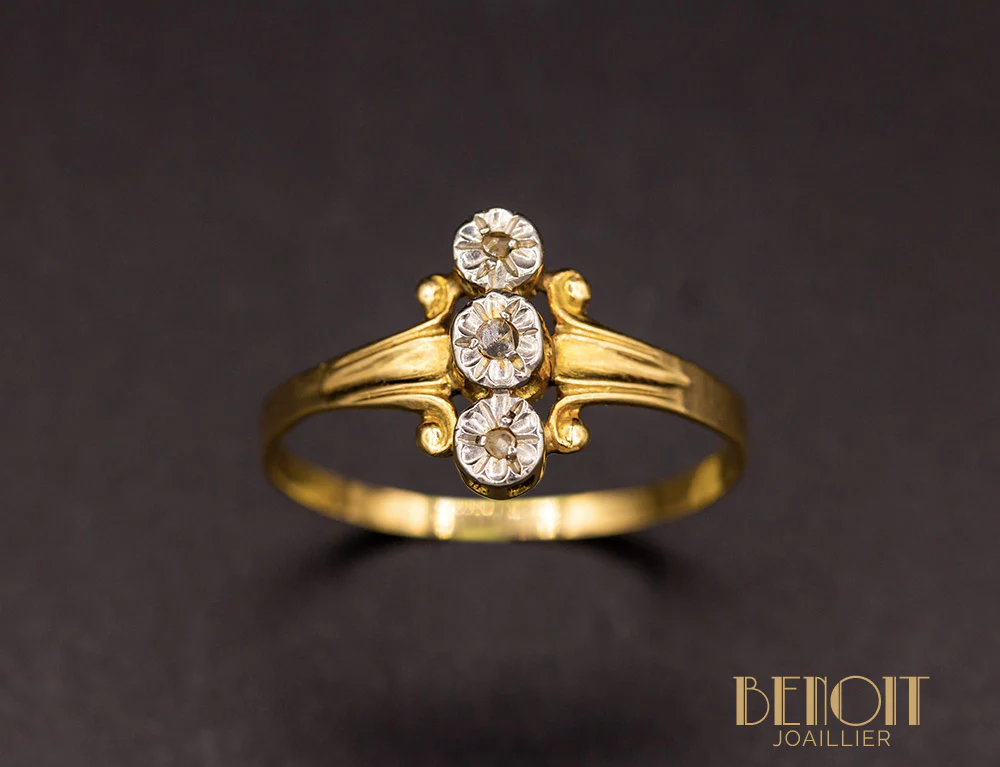 Bague Trilogie XIXe - Image 2