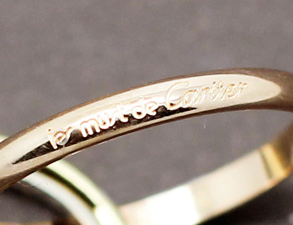 Bague Trinity XS Cartier T50 - Image 4
