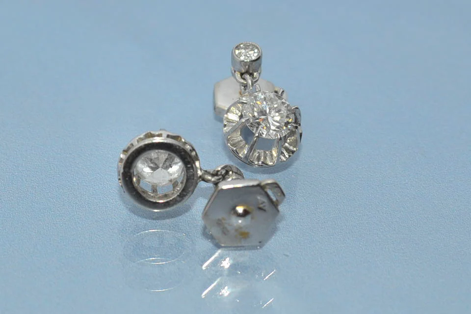 Boucles d'oreille diamants 1,2 carat - Image 3