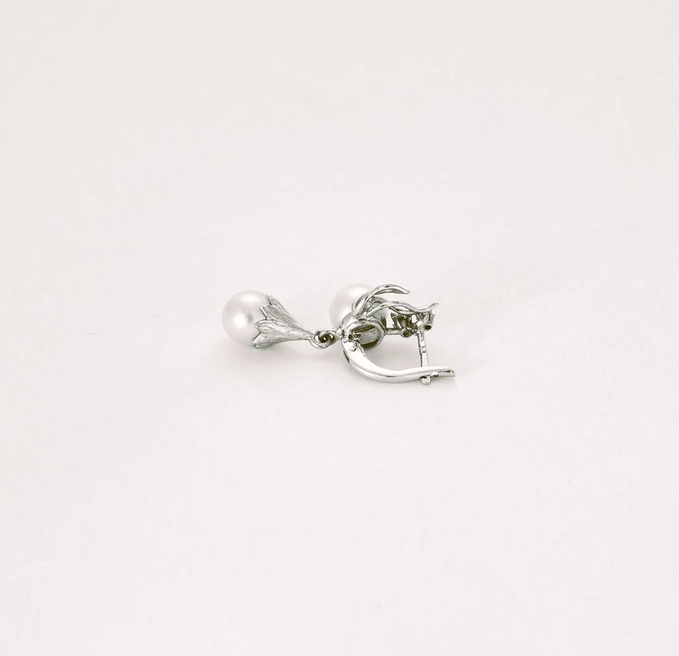 Boucles d'Oreilles 1950 Perles de Culture - Image 6