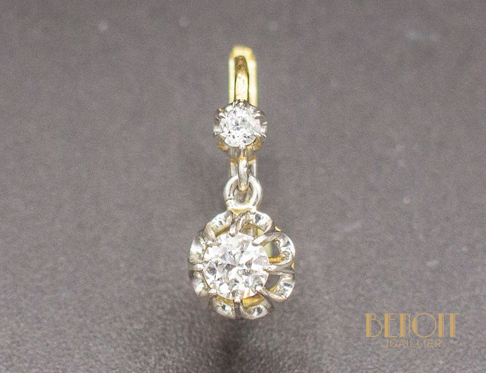 Boucles d'Oreilles Diamants - Image 2