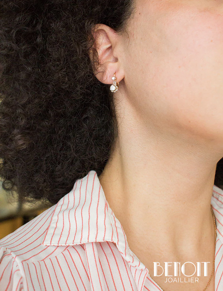 Boucles d'Oreilles Diamants - Image 4