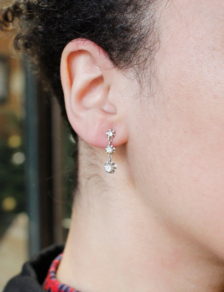 Boucles d'Oreilles Diamants - Image 4