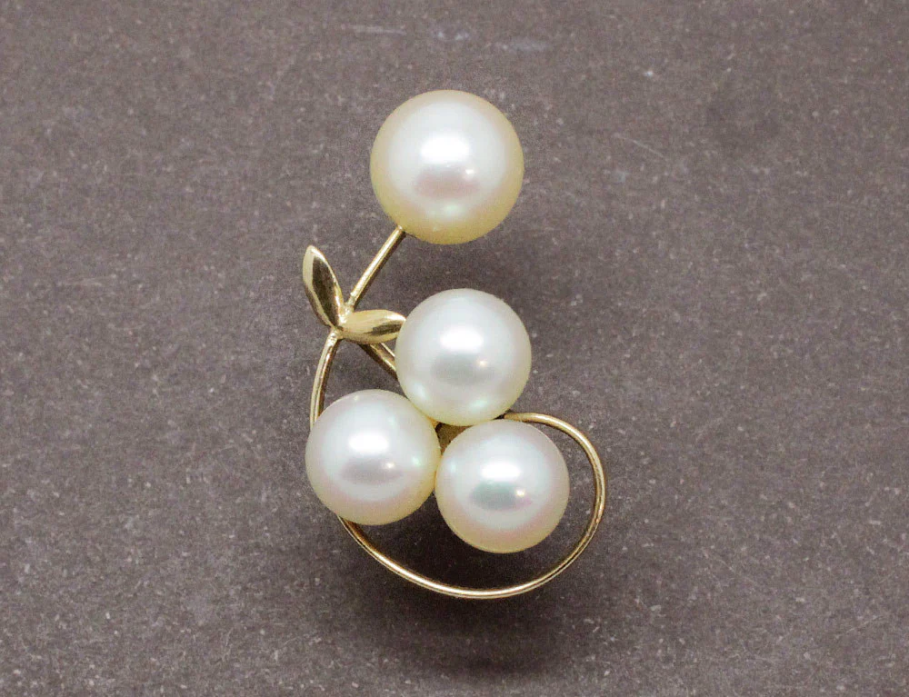 Boucles d'Oreilles Or et Perles - Image 2