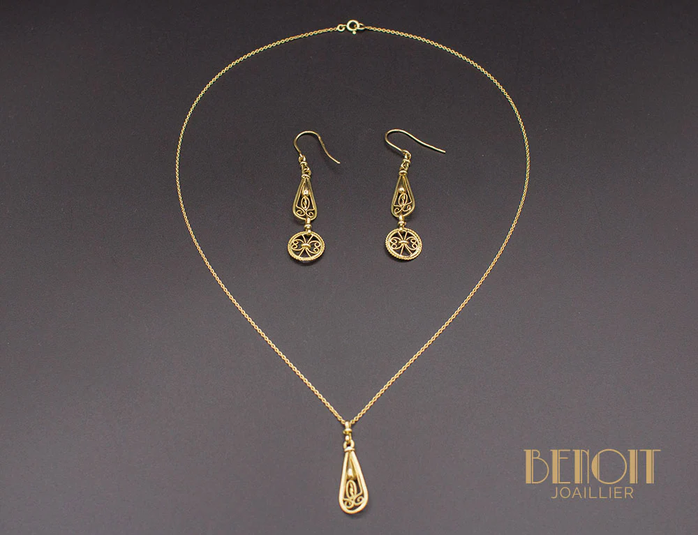Boucles d'Oreilles Pendantes "Les Recyclés" - Image 2