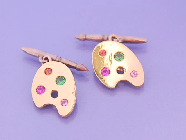 Boutons de manchette "Benoit joaillier" - Image 2