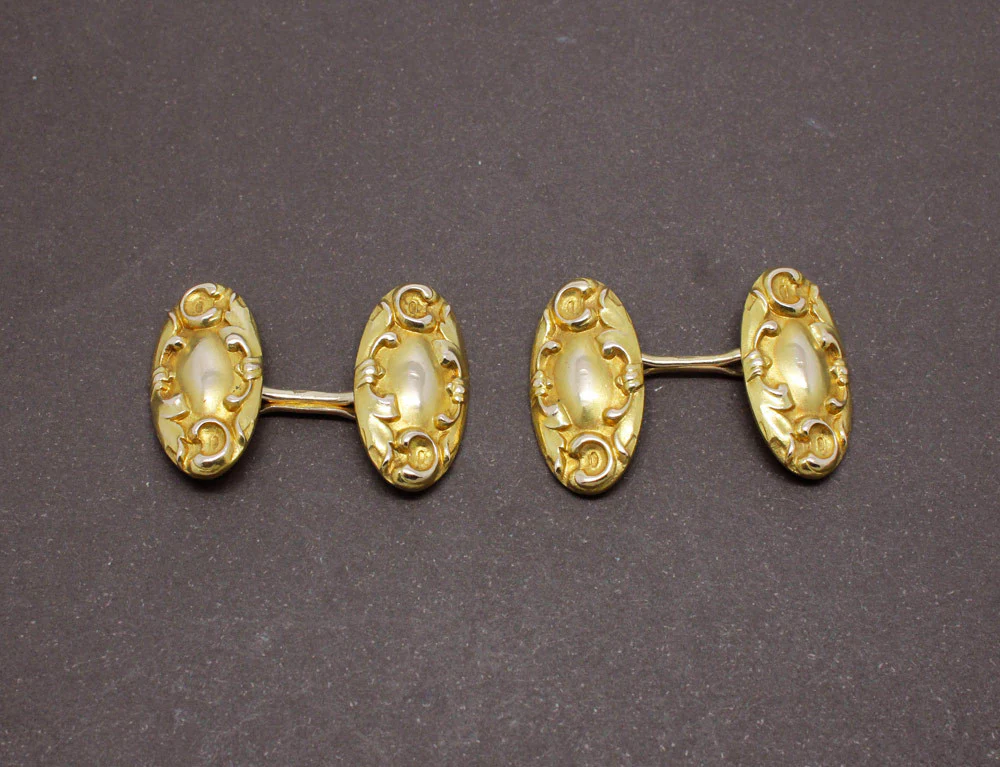 Boutons de Manchette Style Baroque