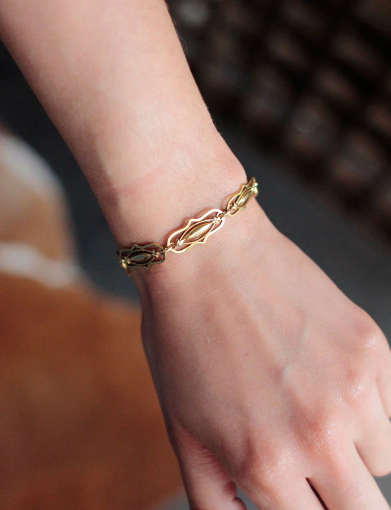 Bracelet 1900 Or Jaune - Image 5