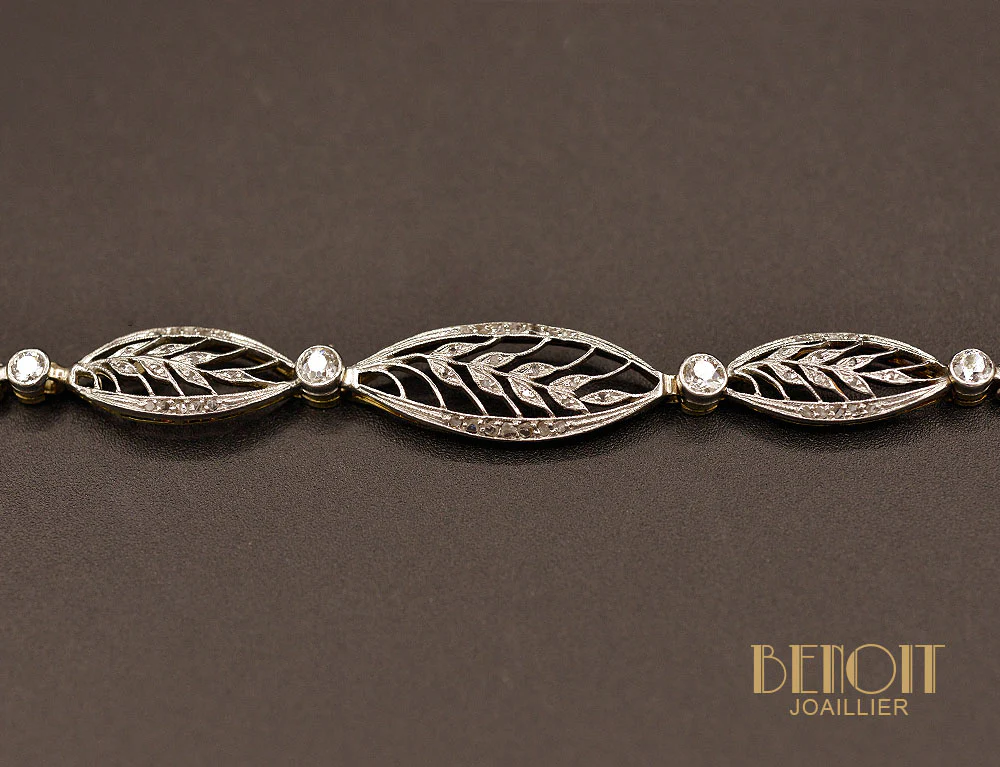 Bracelet Ancien Diamants