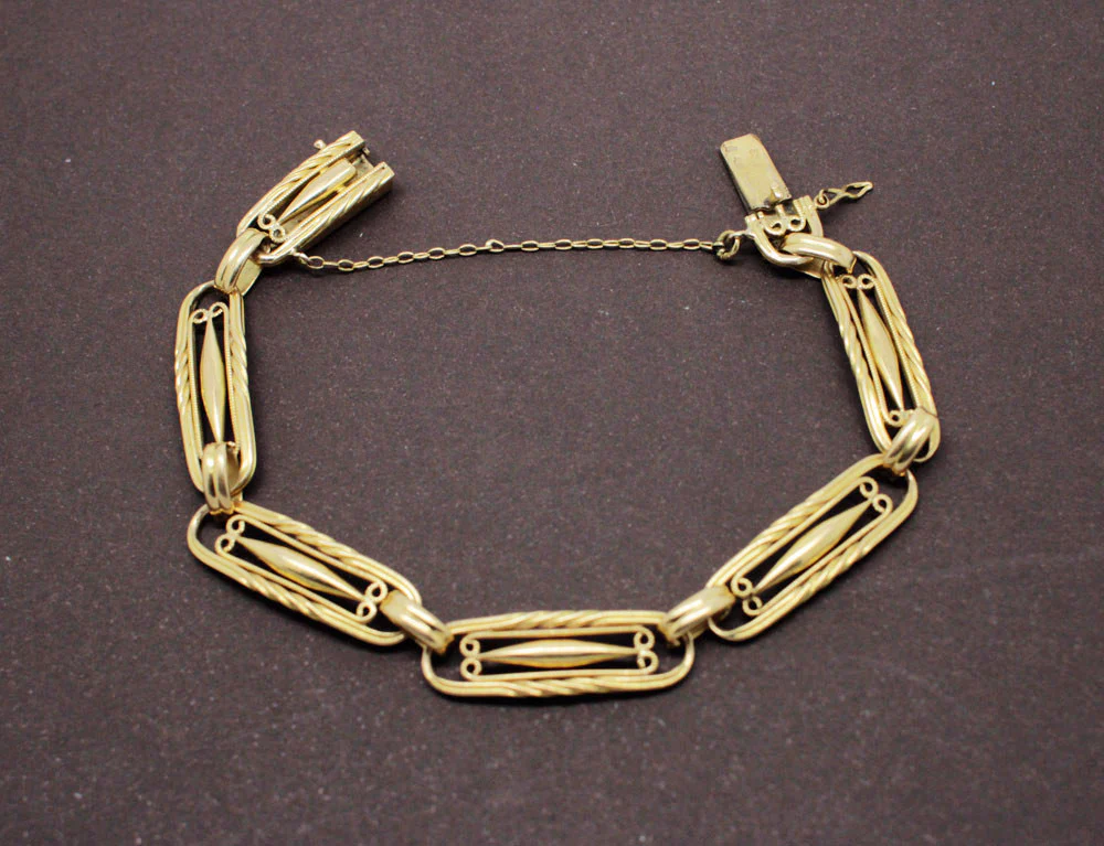 Bracelet Ancien en Or 18 carat - Image 2