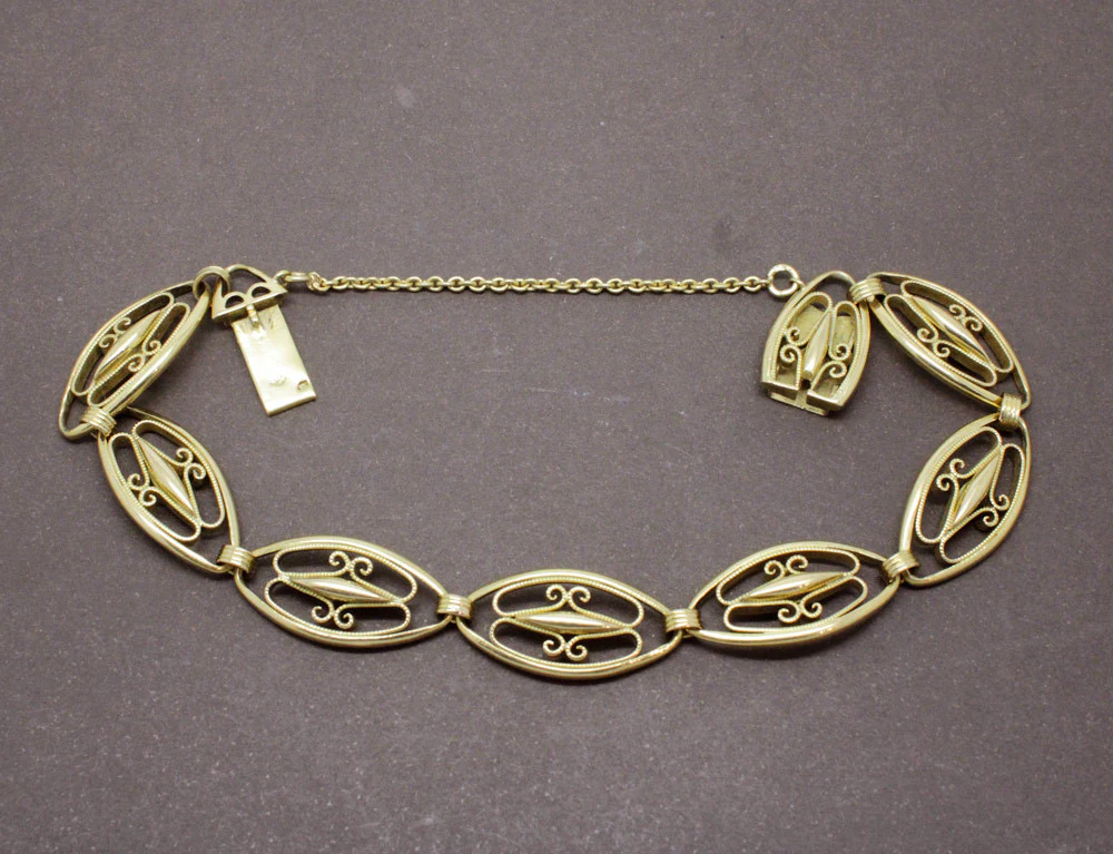 Bracelet Ancien Or Jaune - Image 3