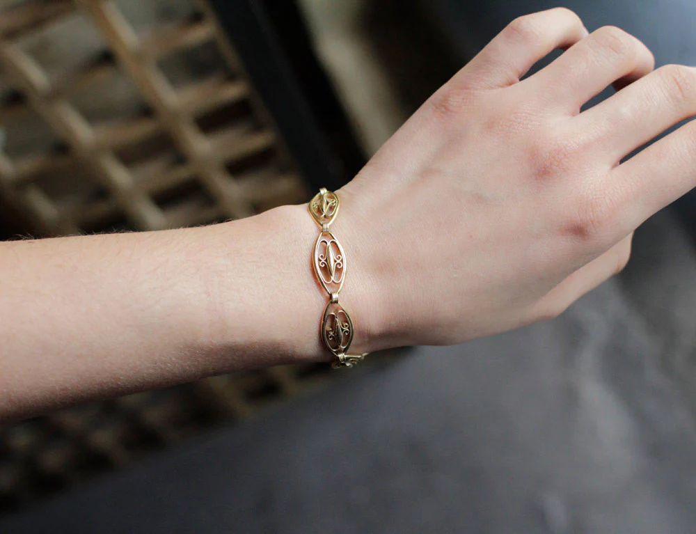 Bracelet Ancien Or Jaune - Image 5