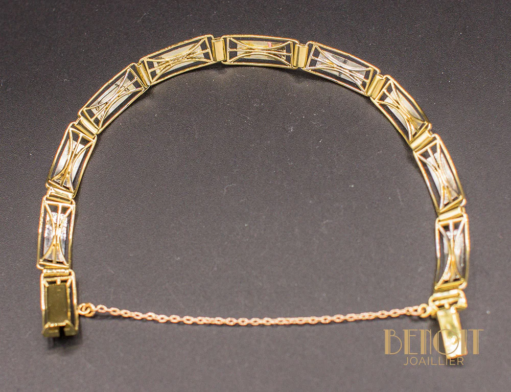 Bracelet Art Déco 2 Ors - Image 5