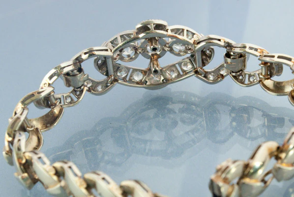 Bracelet Art déco Diamants - Image 2