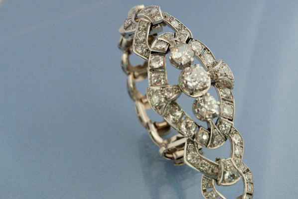 Bracelet Art déco Diamants - Image 4