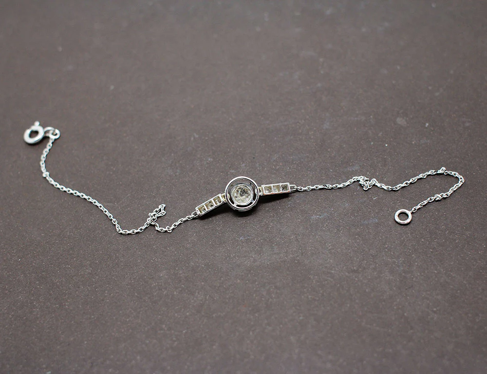 Bracelet Art Déco Diamants - Image 3