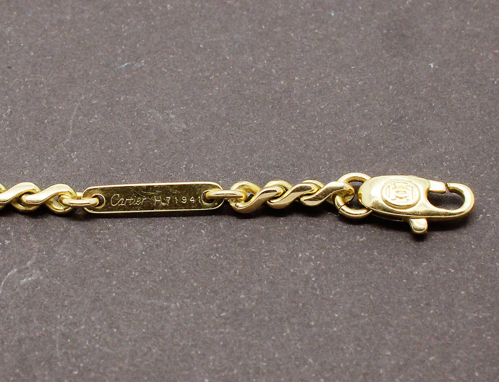 Bracelet Chaîne Signé Cartier - Image 3