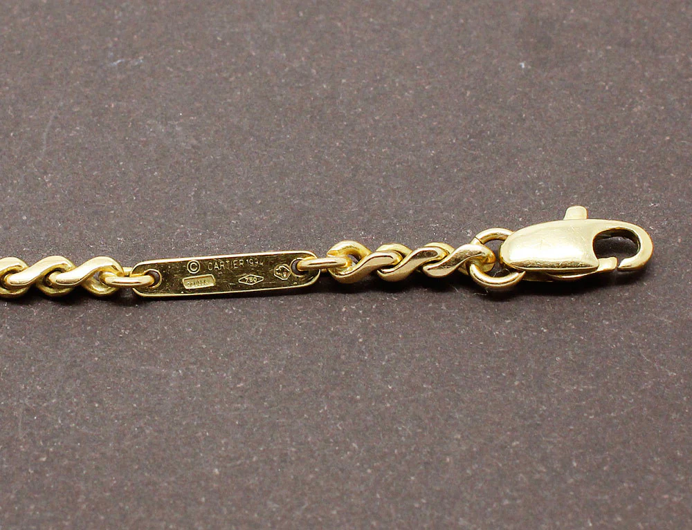 Bracelet Chaîne Signé Cartier - Image 4