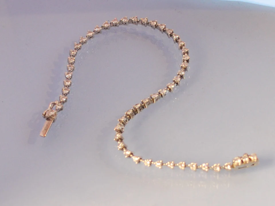 Bracelet diamants 1 carat - Image 2