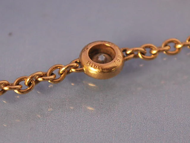 Bracelet DIOR diamant et or jaune - Image 2