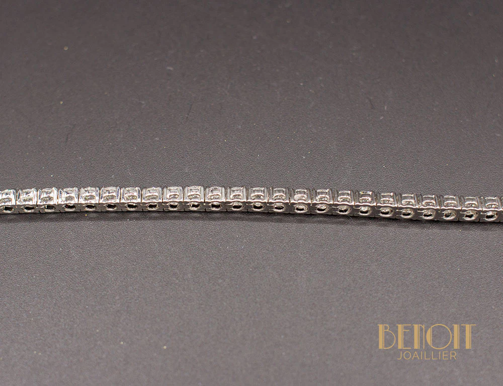 Bracelet Ligne Diamants - Image 4