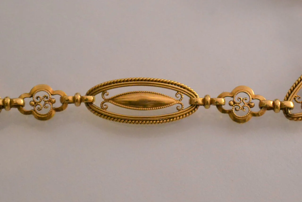 Bracelet Napoléon III Or Jaune - Image 3