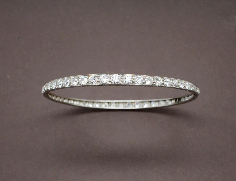 Bracelet Platine et Diamants - Image 2