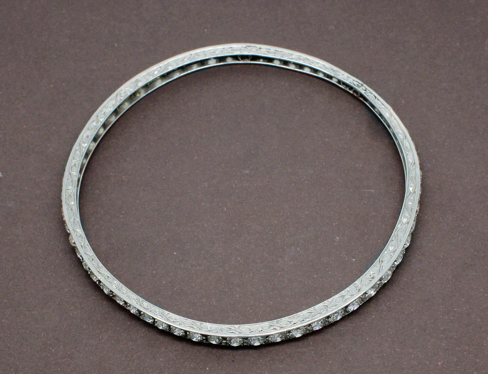 Bracelet Platine et Diamants - Image 3