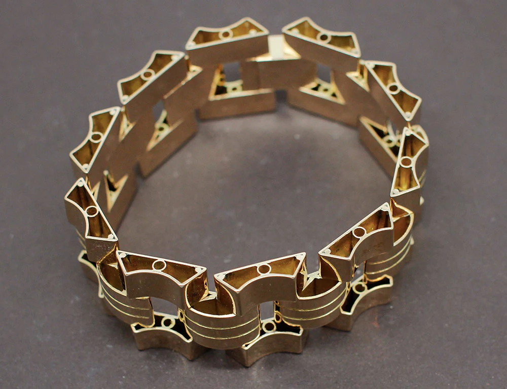 Bracelet Tank 1940 Or Jaune - Image 3