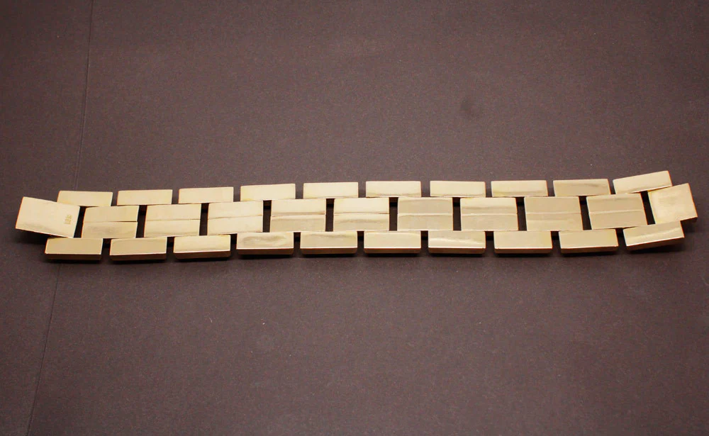 Bracelet Tank Or Jaune - Image 4