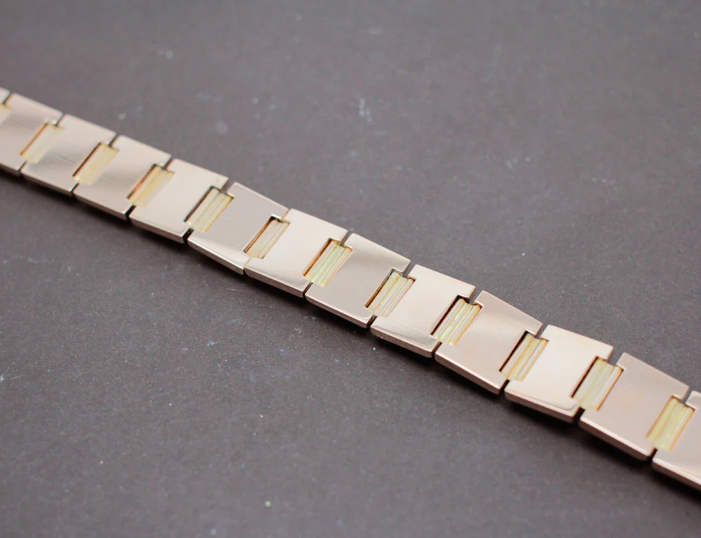 Bracelet Tank Fin Or Rose - Image 3