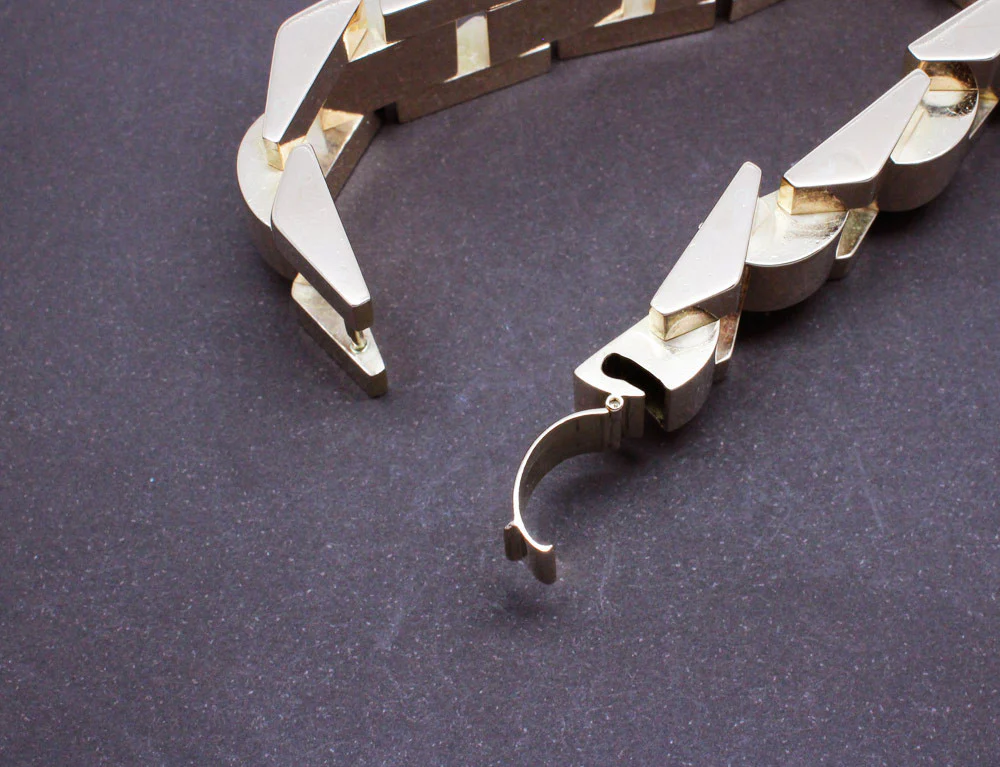Bracelet Tank Or Jaune - Image 5