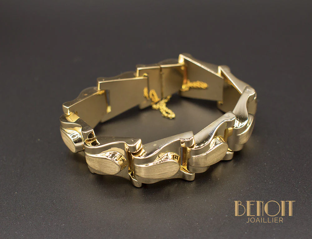 Bracelet Tank Or Jaune - Image 3