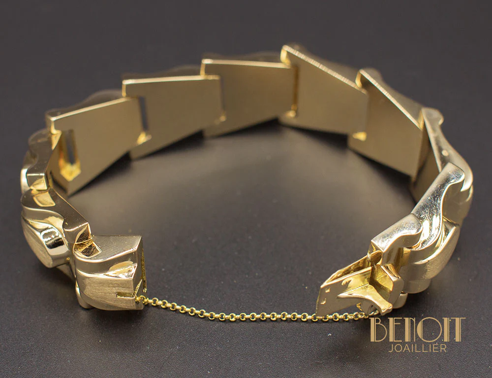 Bracelet Tank Or Jaune - Image 4
