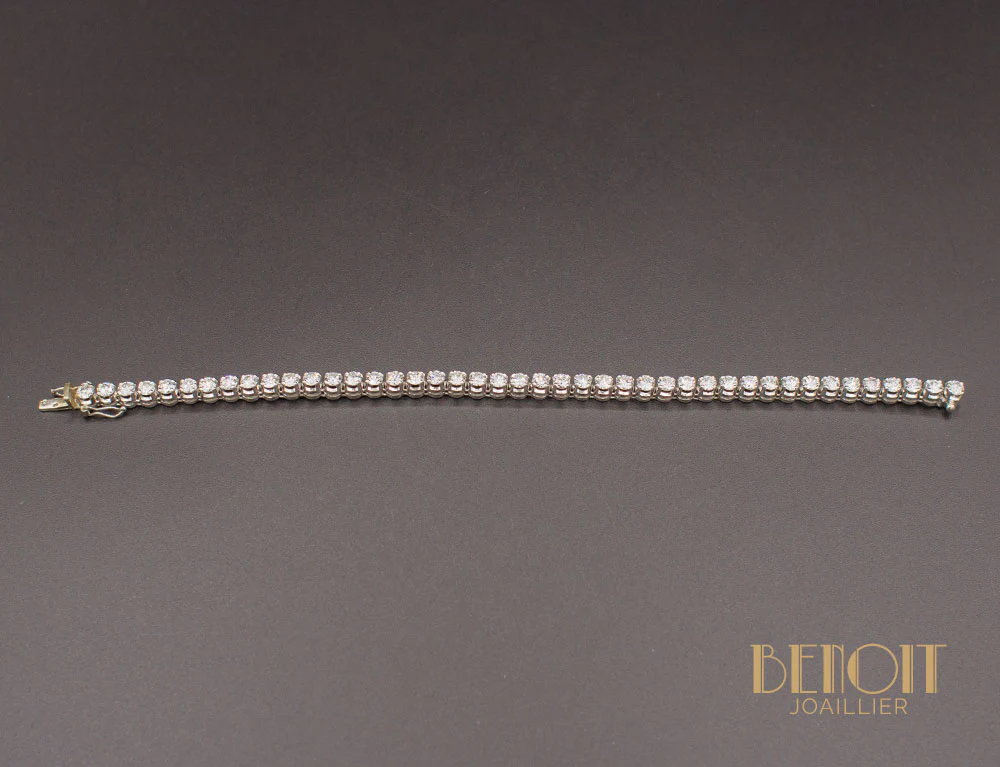 Bracelet Tennis Diamants - Image 2