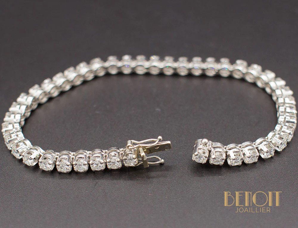 Bracelet Tennis Diamants - Image 3
