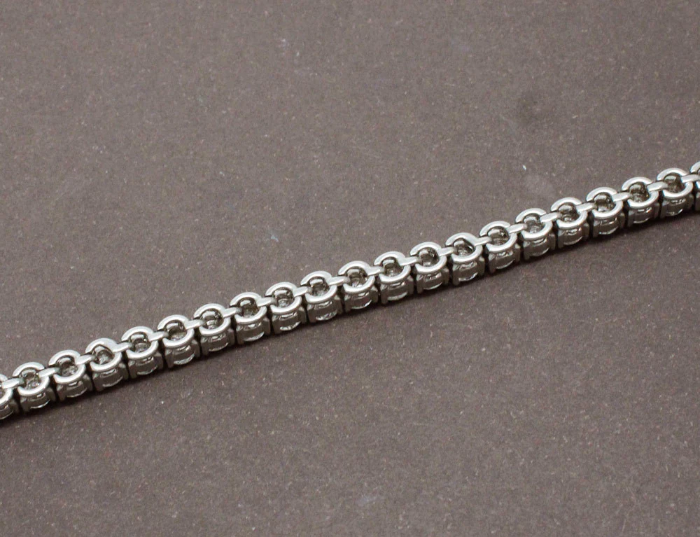 Bracelet Tennis ou Rivière De Diamants - Image 5