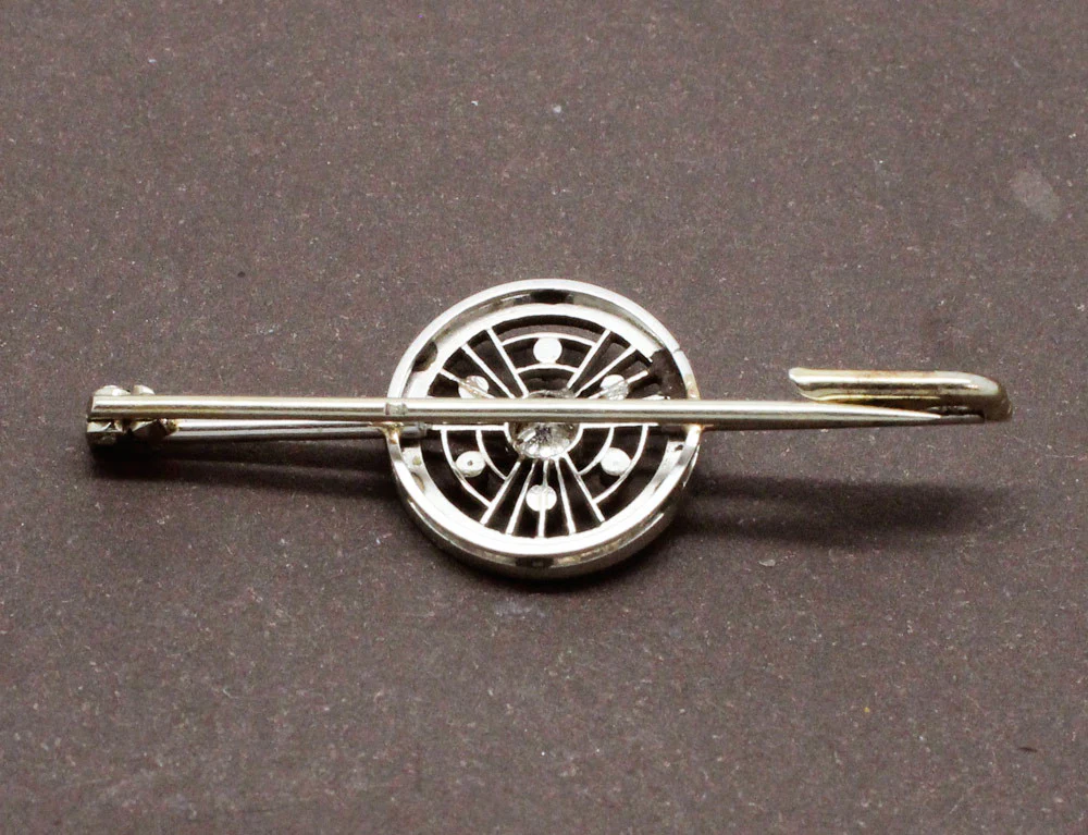 Broche Art Déco Diamants - Image 3