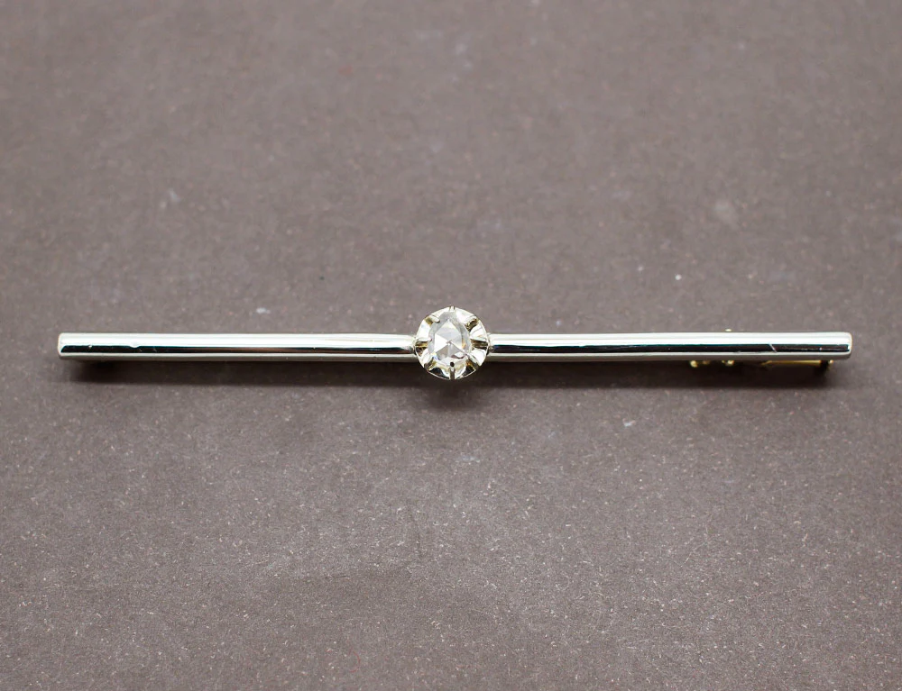 Broche Barrette Diamant